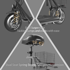 TOOINS M2 Electric Scooter with Seat