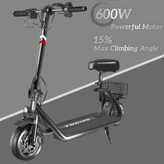 TOOINS M2 Electric Scooter with Seat