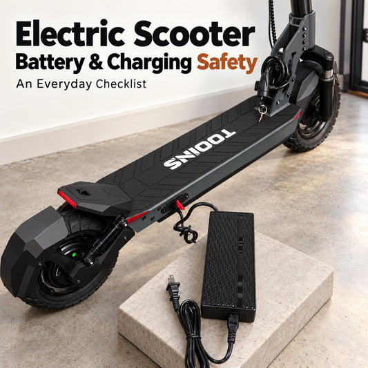Electric Scooter Battery and Charging Safety: An Everyday Checklist