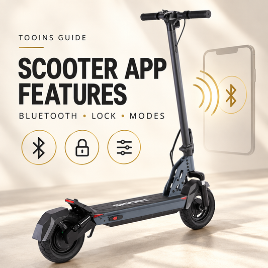TOOINS Guide cover: Electric Scooter App Features Explained