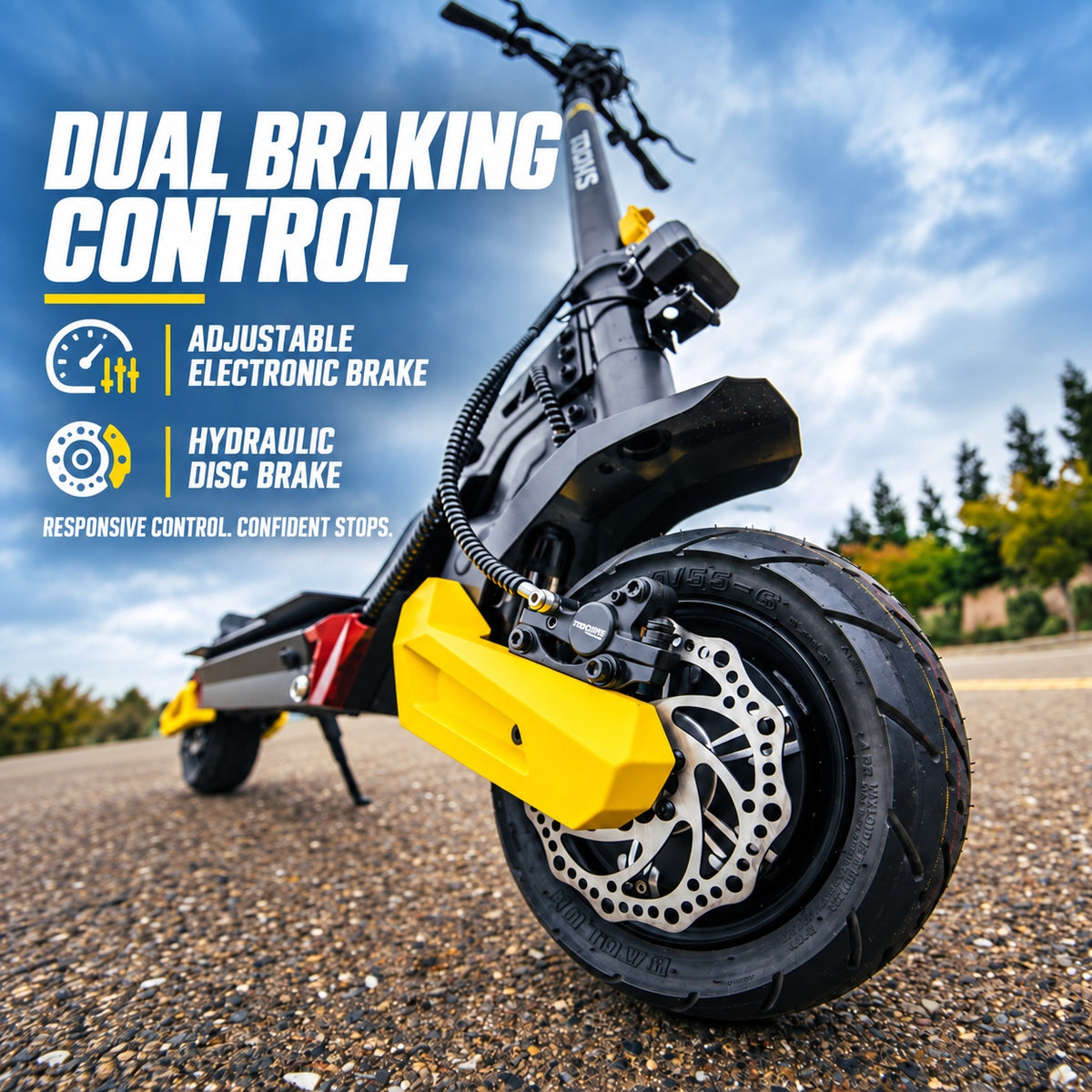 DUAL Hydraulic BRAKING CONTROL