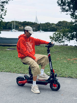 TOOINS X1 1200W Electric Scooter with Seat