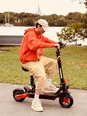 TOOINS X1 1200W Electric Scooter with Seat