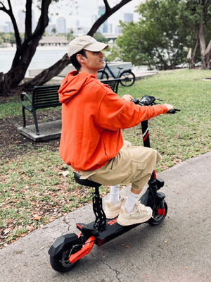 TOOINS X1 1200W Electric Scooter with Seat